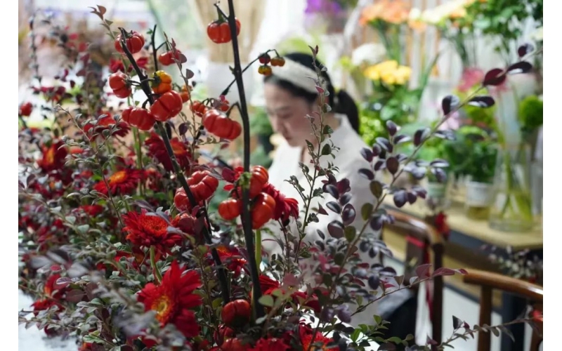 花店與線上的關(guān)系是互補，而不是對抗 ——頌花匠